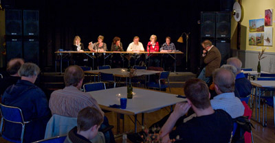 2008-04-28 Paneldebatt m. politiker bl.a om lissabonf&ouml;rdraget