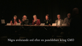 Paneldebatt kring GMO